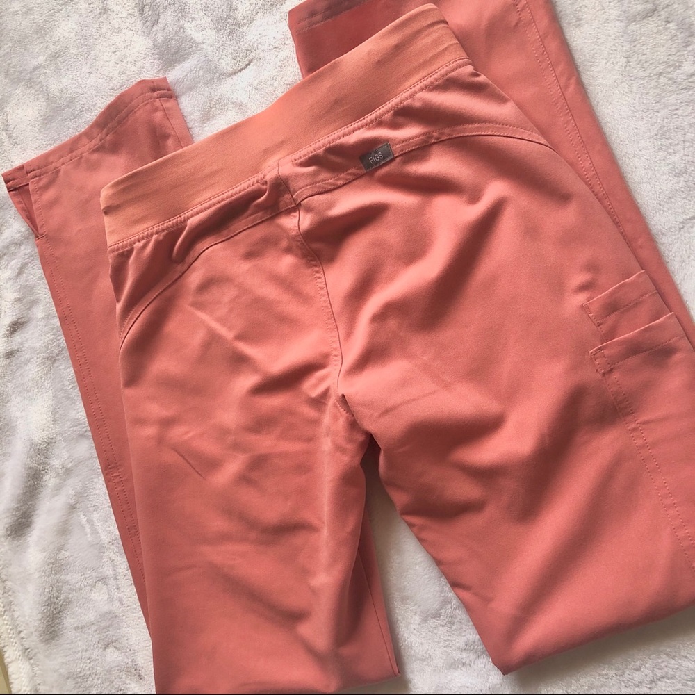 Figs CORAL kade scrub pants XXS - Picture 3 of 3